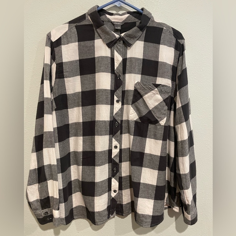 Eddie Bauer Buffalo Check Flannel. Size 2XL